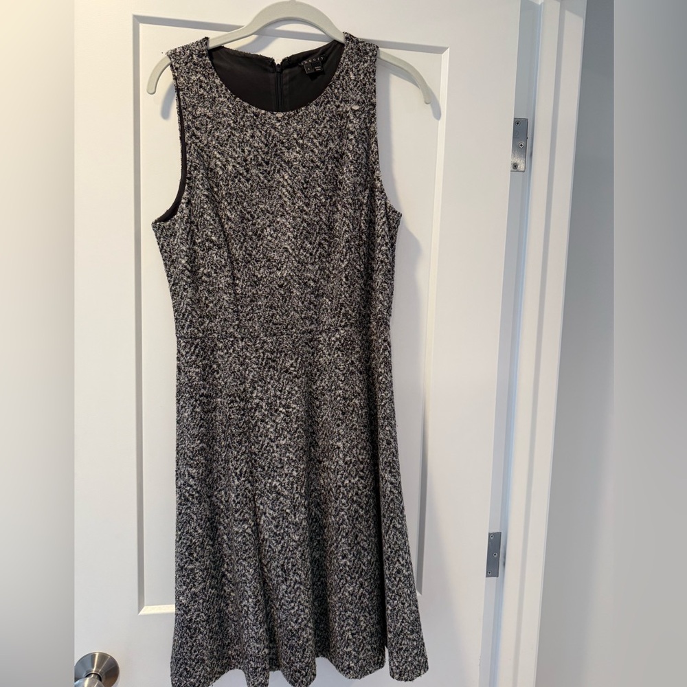 Theory tweed work dress
